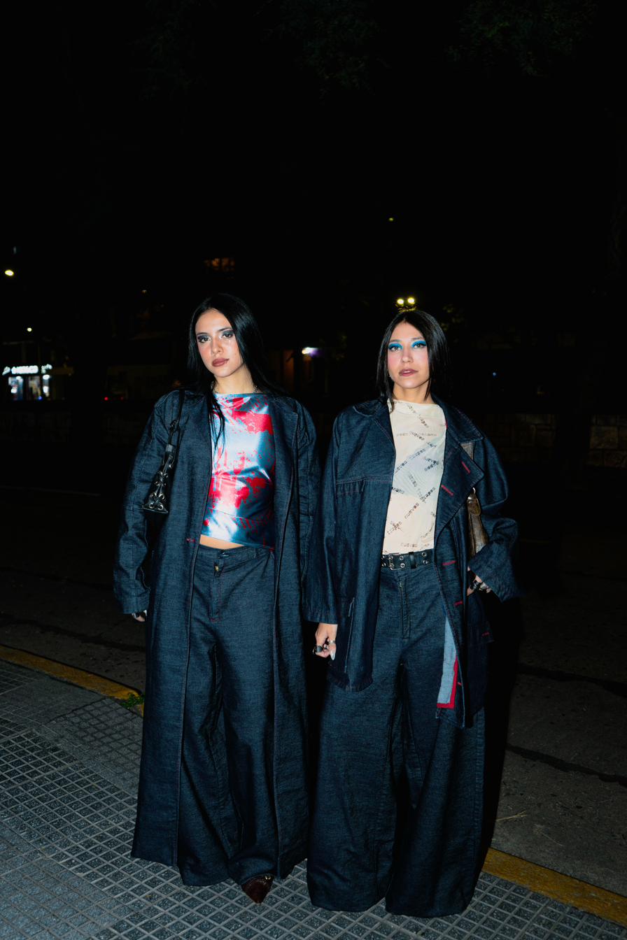 Tapados largos de denim