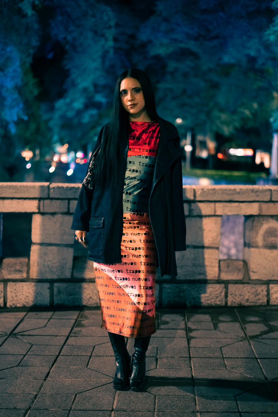 Vestido sublimado con estampa nuevos trapos